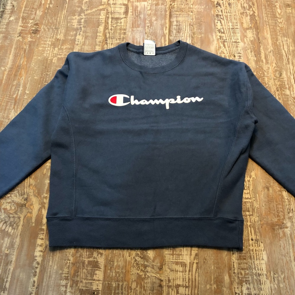 Champion Navy Blue Sweatshirt